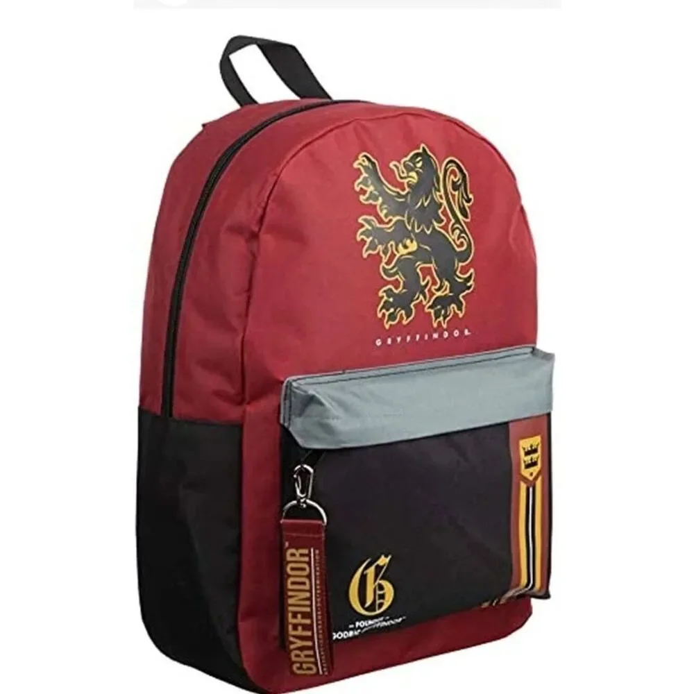Harry Potter Gryffindor Hogwarts House Backpack Tech Sleeve Bioworld NWT